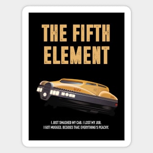 The Fifth Element - Alternative Movie Poster Magnet